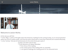 Tablet Screenshot of lectorworks.org